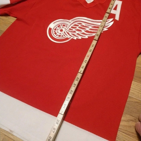 VTG Detroit Red Wings Paul Coffey Jersey Mens Medium - Picture 4 of 11